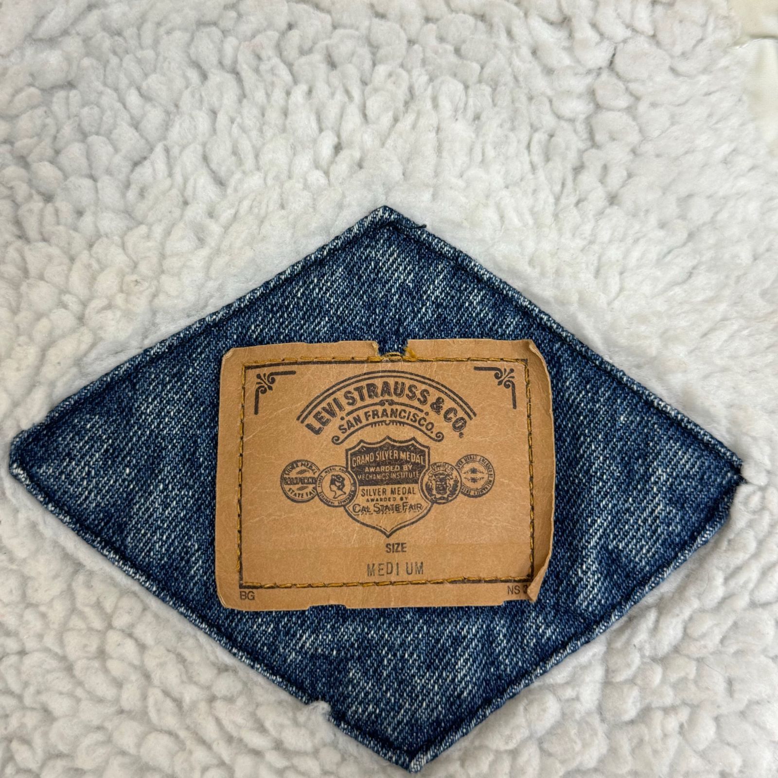 Levi's 80`s ボアデニムジャケット ブルゾン ヴィンテージ リーバイス