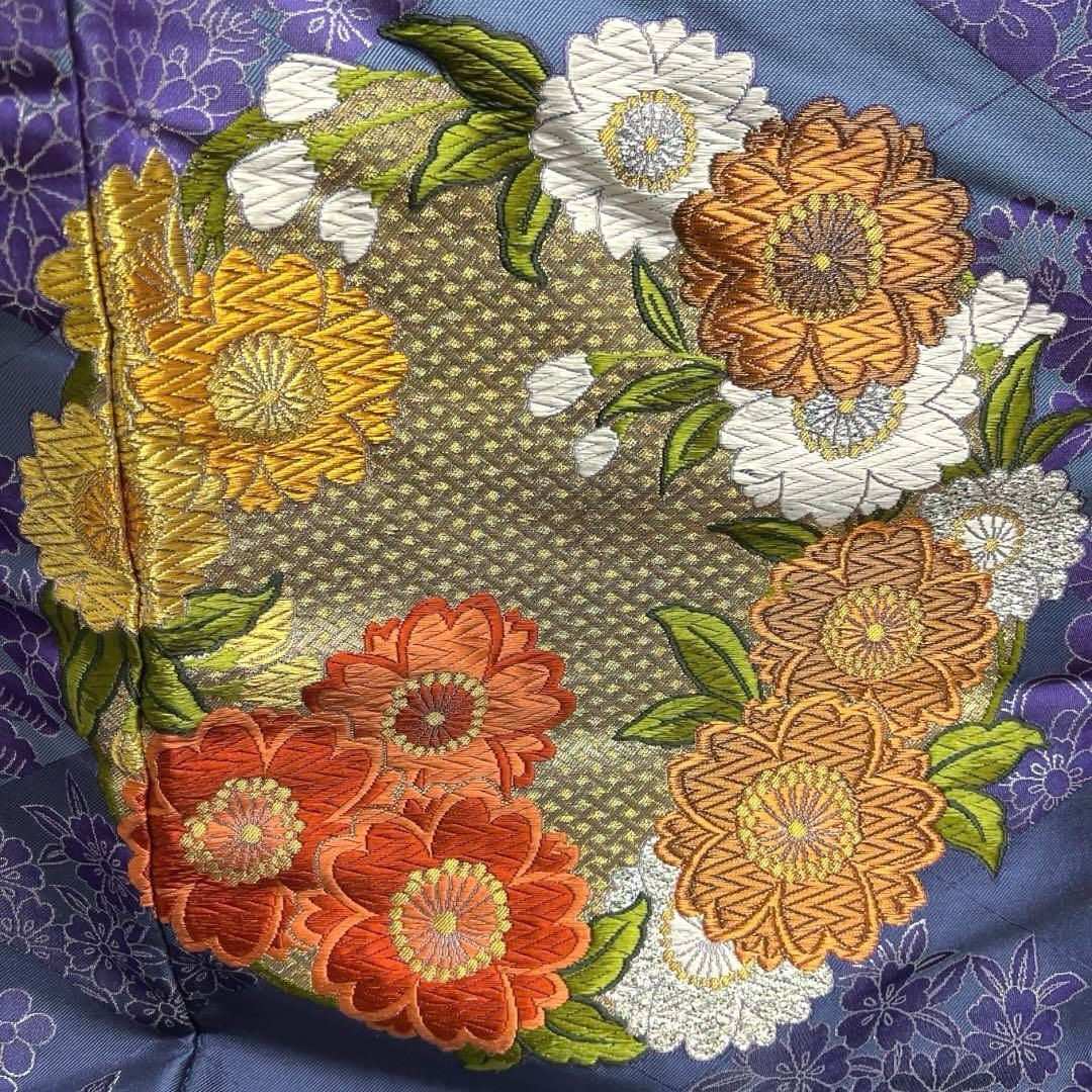 森英恵 HANAE MORI 色打掛 花紋 蝶 ヱ霞 菱 着物 032a① d - メルカリ