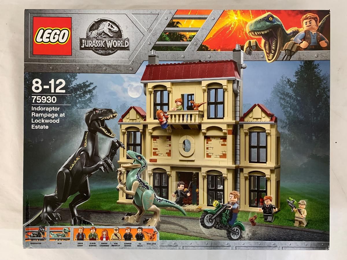 ♪LEGO 75930 ジュラシックワールド ロックウッド邸で大暴れ LEGO JURASSIC WORLD ＊同梱不可