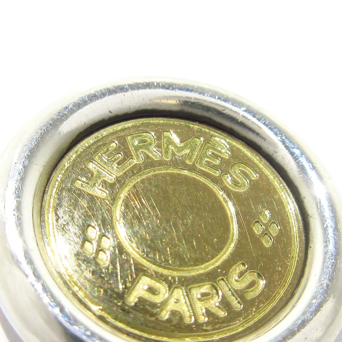 HERMES エルメス ペンダントトップ セリエ ゴールド×シルバー SIROKUMA-CORPORATION_COM