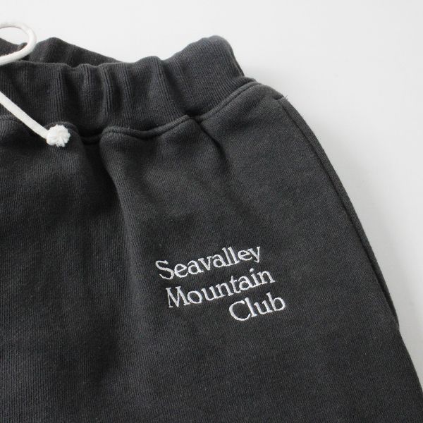 SEA シー VINTAGE Seavalley Mountain Club スウェットパンツ F/チャコールグレー ワイド テーパード  裏起毛【2400013218351】