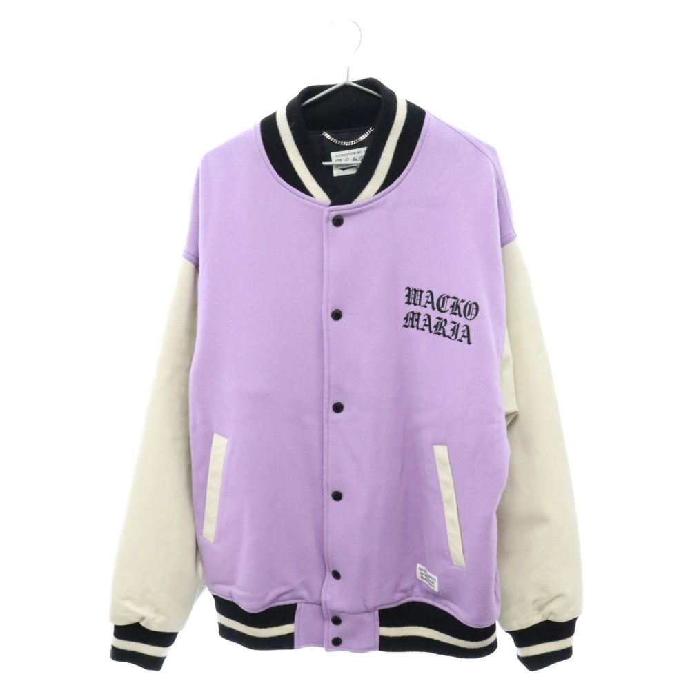 WACKO MARIA (ワコマリア) 22AW LEATHER VARSITY JACKET B TYPE-2 袖