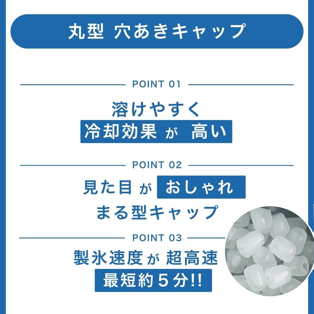 穴あきキャップ型