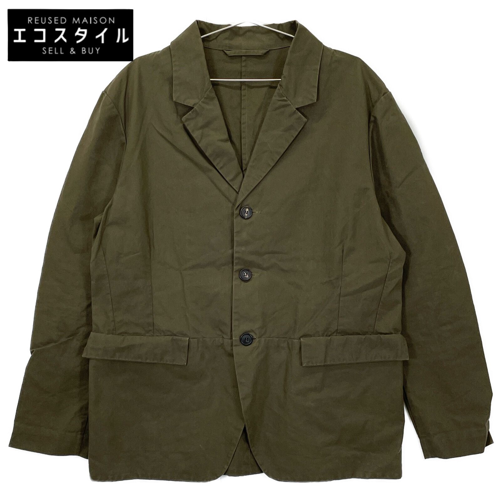CASEY CASEY ケイシーケイシー 14HV213 VESTE FLAG カーキ オイルド CASEY CASEY ケイシーケイシー 14HV213 VESTE FLAG カーキ オイルド