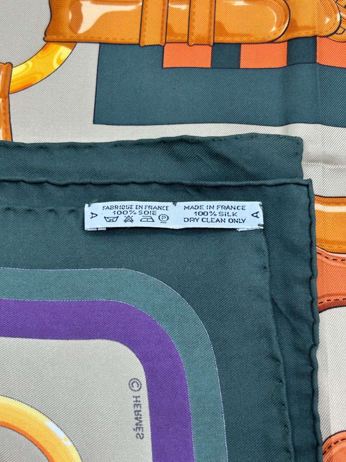 HERMES】カレ90 大判スカーフ coaching コーチング 雑色店