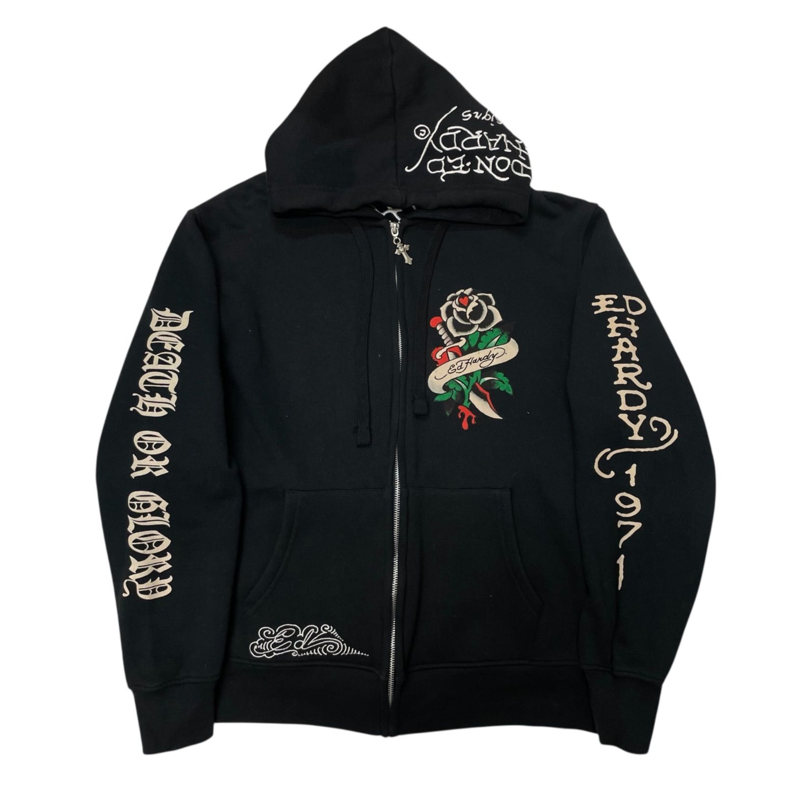 unknown london Ed hardyコラボ 希少 レア ジップパーカー UNKNOWN LONDON×ED HARDY(アンノウン・ロンドン)商品ページ - EH