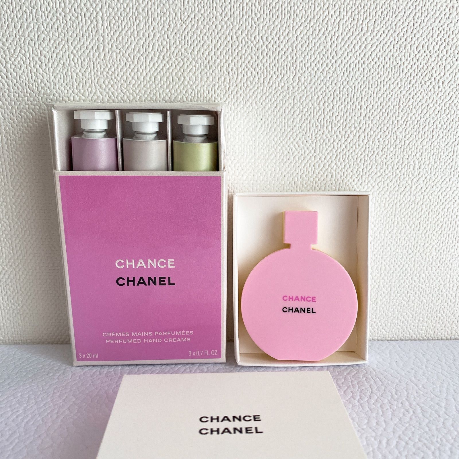 CHANEL ハンドクリーム チャンス クレーム マン1本 ノベルティ付