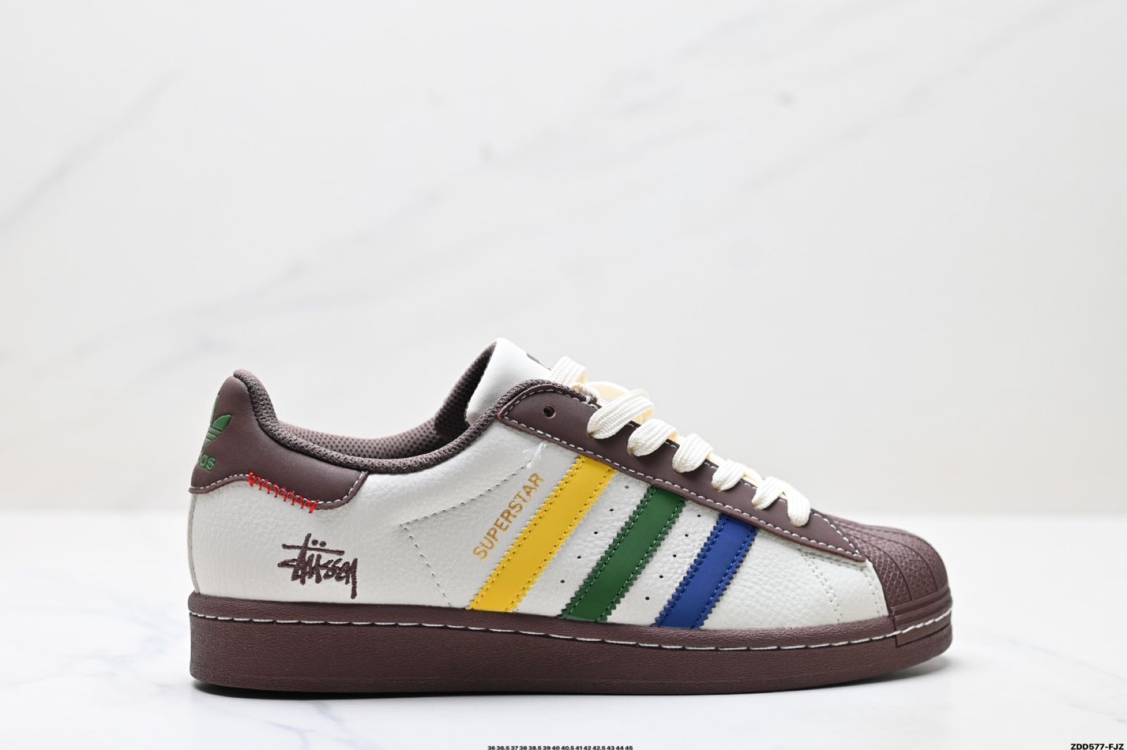 Adidas アディダス Originals オリジナルス Superstar スーパースター クローバー ロートップ クラシック ユニバーサル カジュアル スポーツ スケートボード シューズ -WTO輸入1