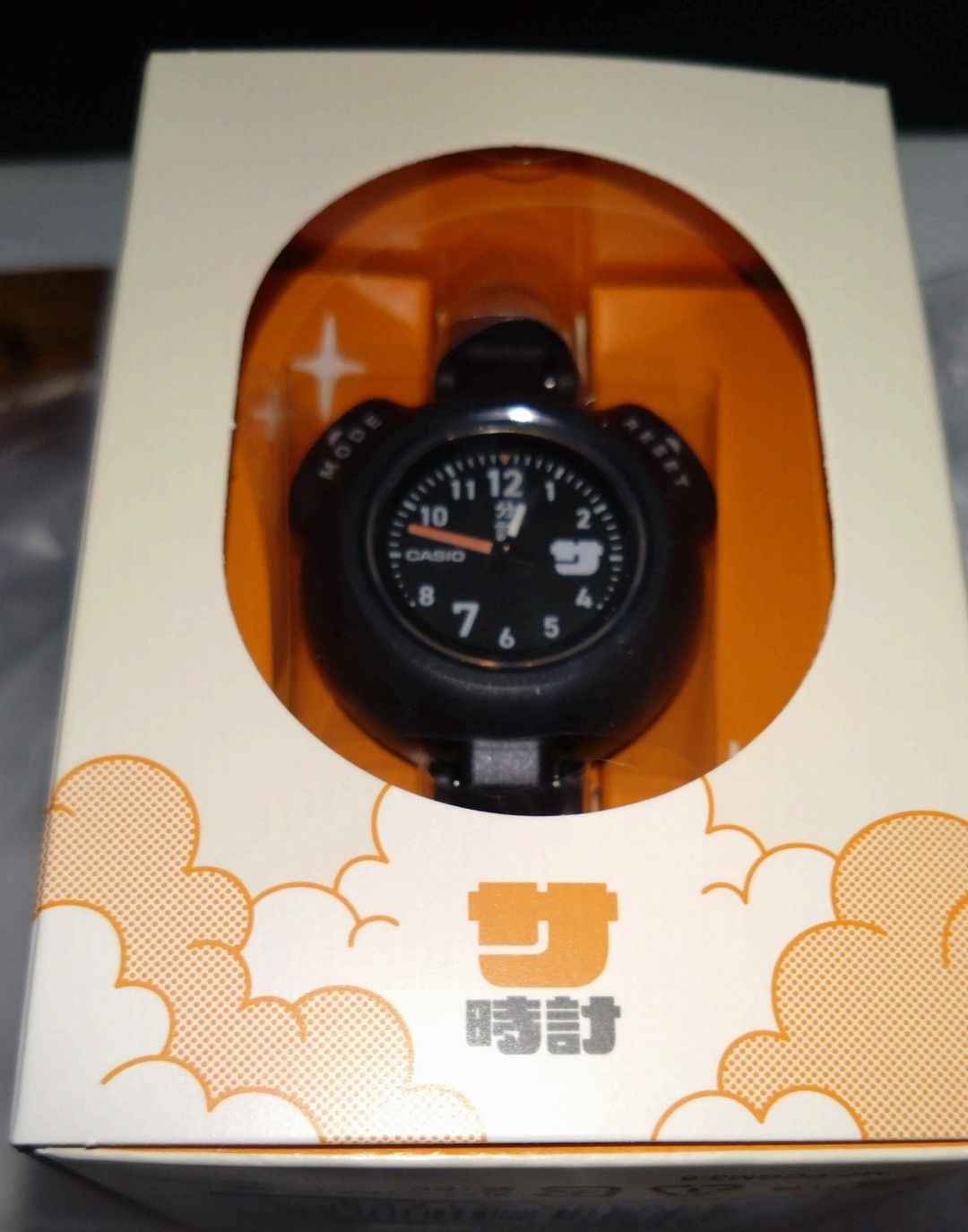 サウナ時計 サ時計 CASIO ブラックSAN-100H-1BJR 新品未開封 カシオ