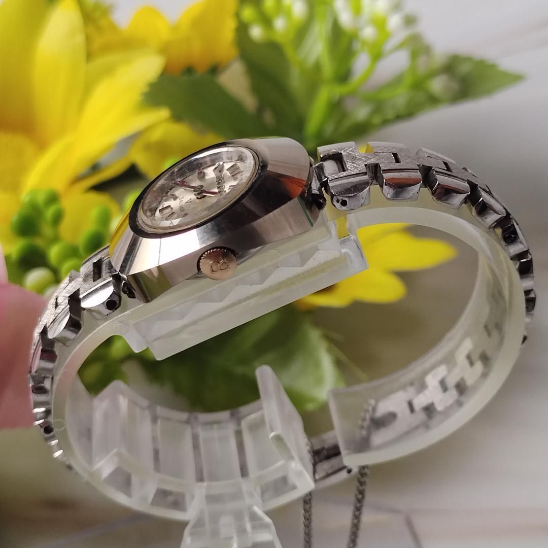 稼働品 ラドー バルボア 手巻き 腕時計 社外ベルト RADO BALBOA レディース W157