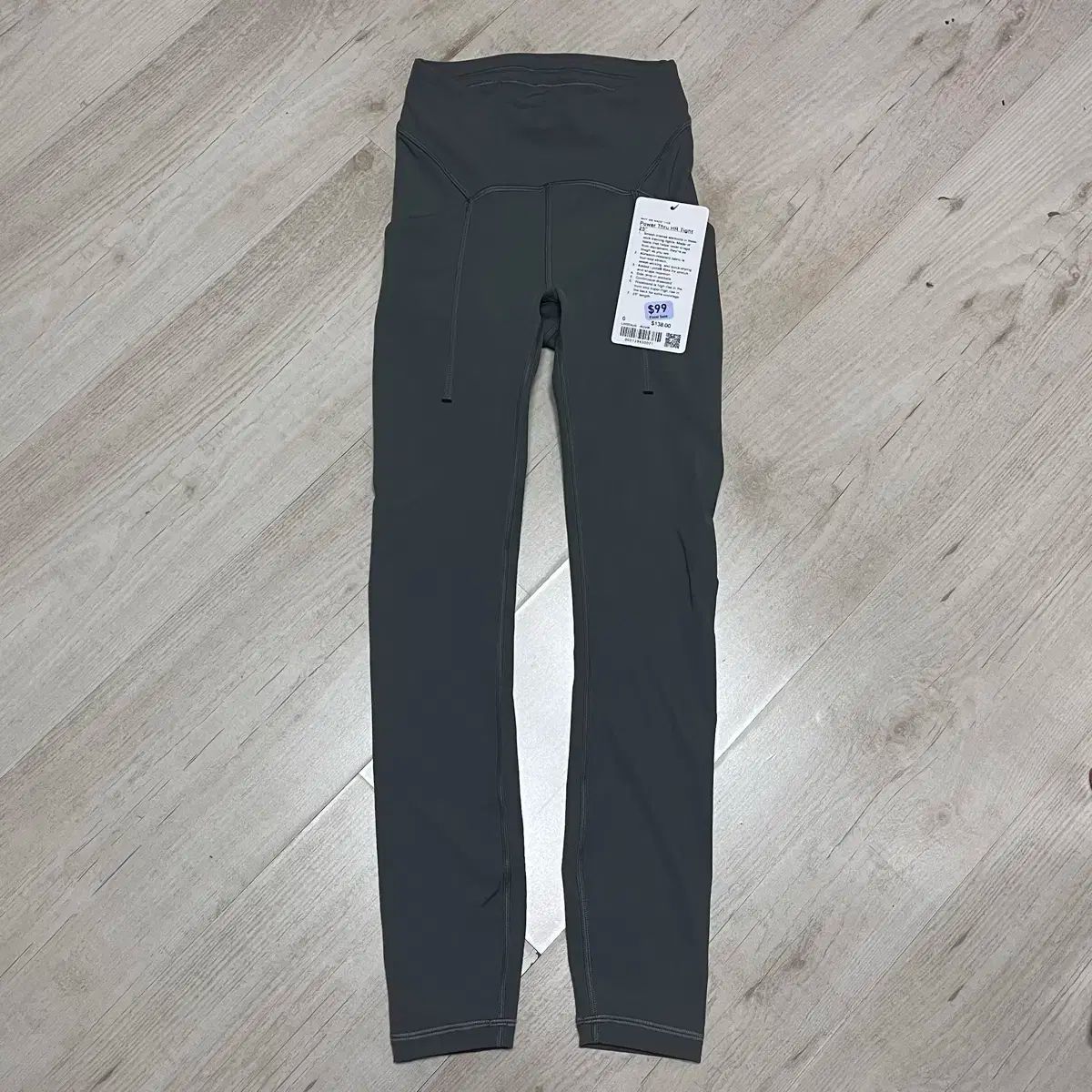 lululemon(ルルレモン) レギンス グレー 0 - メルカリ
