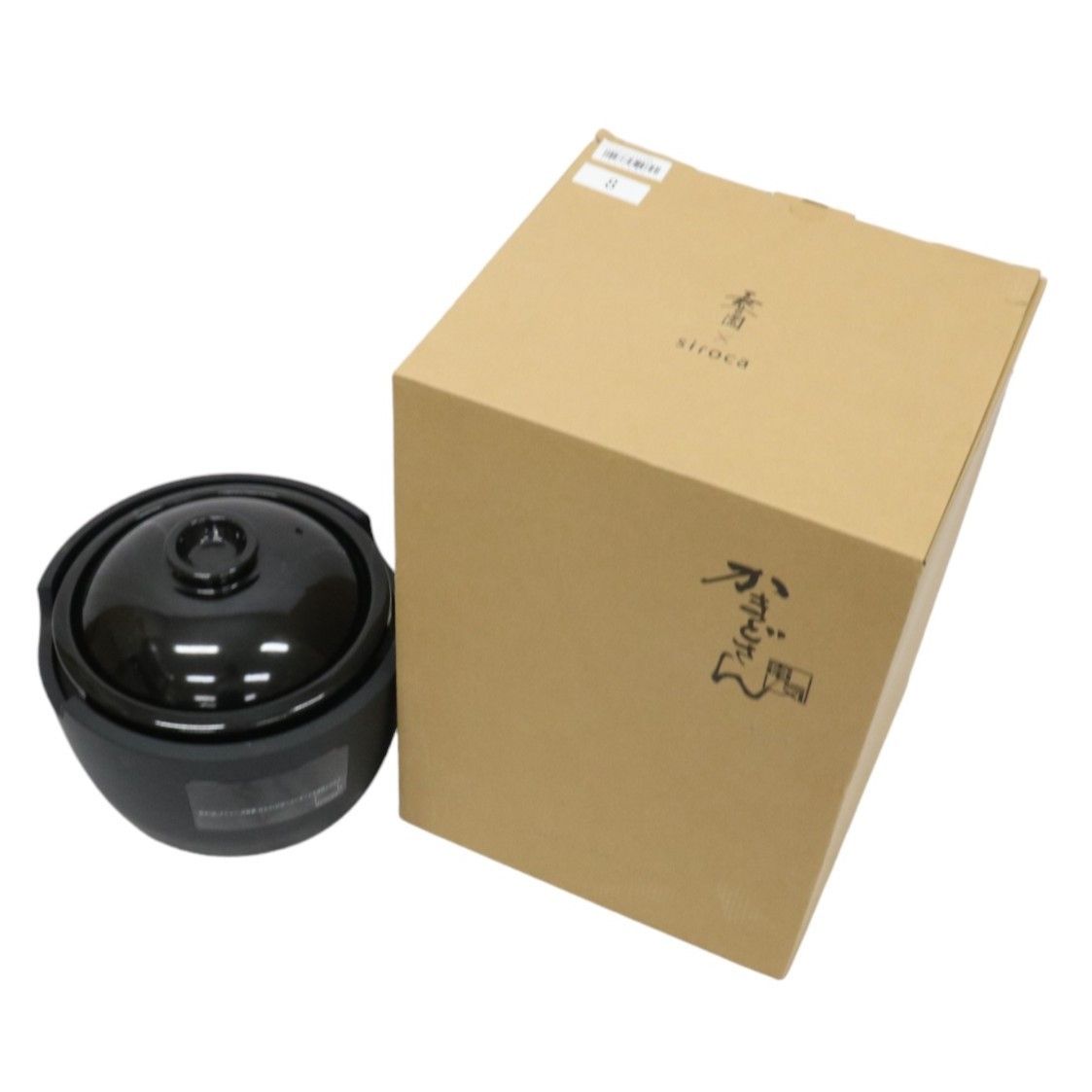 [中古] シロカ 長谷園×シロカ かまどさん電気 全自動炊飯土鍋 SR-E111[3合炊き/伊賀焼/おこげ] sr-e111-k   [良い(B)] 長谷園 かまどさん電気 SR-E111 | シロカオンラインストア