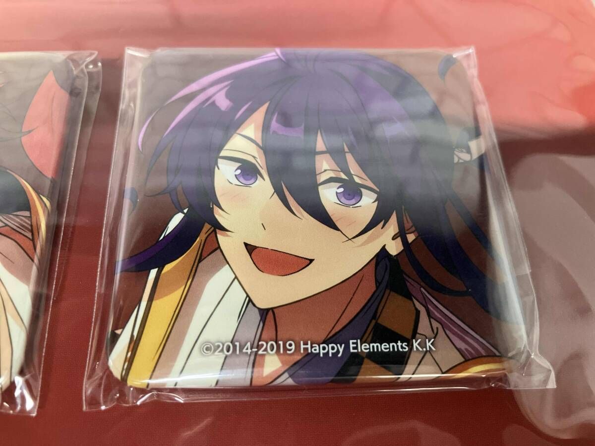 あんさんぶるスターズ！！ AKATSUKI TRIP スクエア缶バッジ