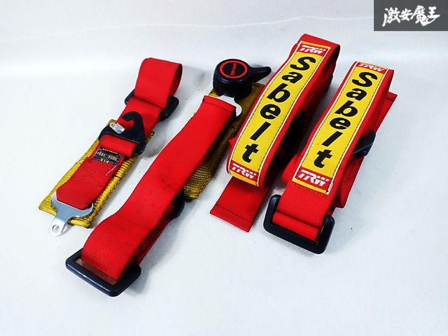 Sabelt サベルト 4点式シートベルト クイックリリース 2インチ