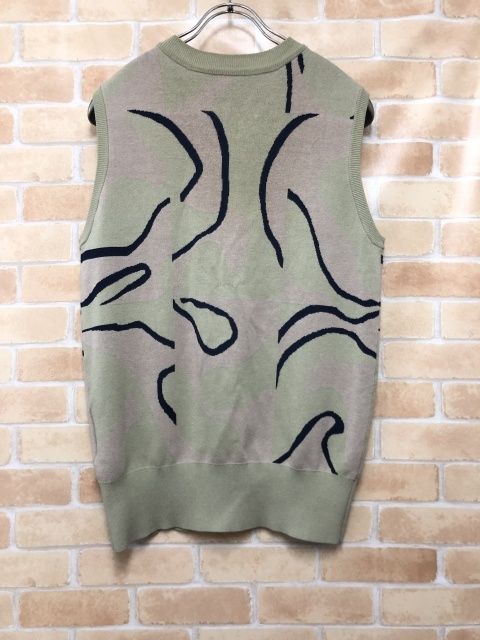 【中古】 AMERI VINTAGE アメリ ヴィンテージ ニットベスト 02210130350 グリーン FREE 111431407 中古】 AMERI VINTAGE アメリ ヴィンテージ ニットベスト