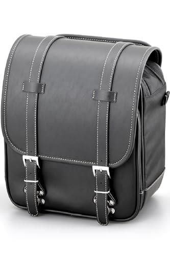 ヘンリービギンズ デイトナ バイク用 サイドバッグ サドルバッグ 9L ヘンリービギンズ(HENLY BEGINS) デイトナ バイク ヘンリービギンズ (Henly Begins) デイトナ バイク用 サイドバッグ 9L+9L ステー不要 補強フレーム 振り分けサイドバッグ DHS-42 40629,  ブラック ヘンリービギンズ(Henly Begins) デイトナ バイク用 サイドバッグ