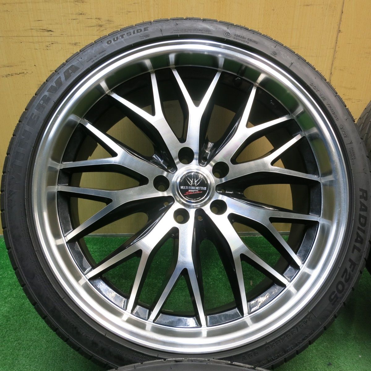 バリ溝！22年！9分☆LOXARNY MULTI FORCHETTAⅡ 245/35R20