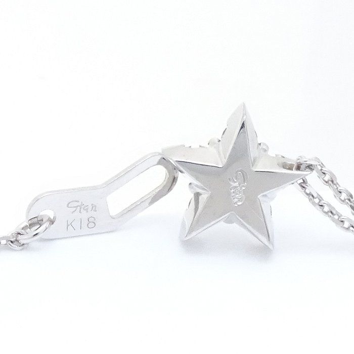 STAR JEWELRY スタージュエリー ダイヤモンド ネックレス 星モチーフ ...