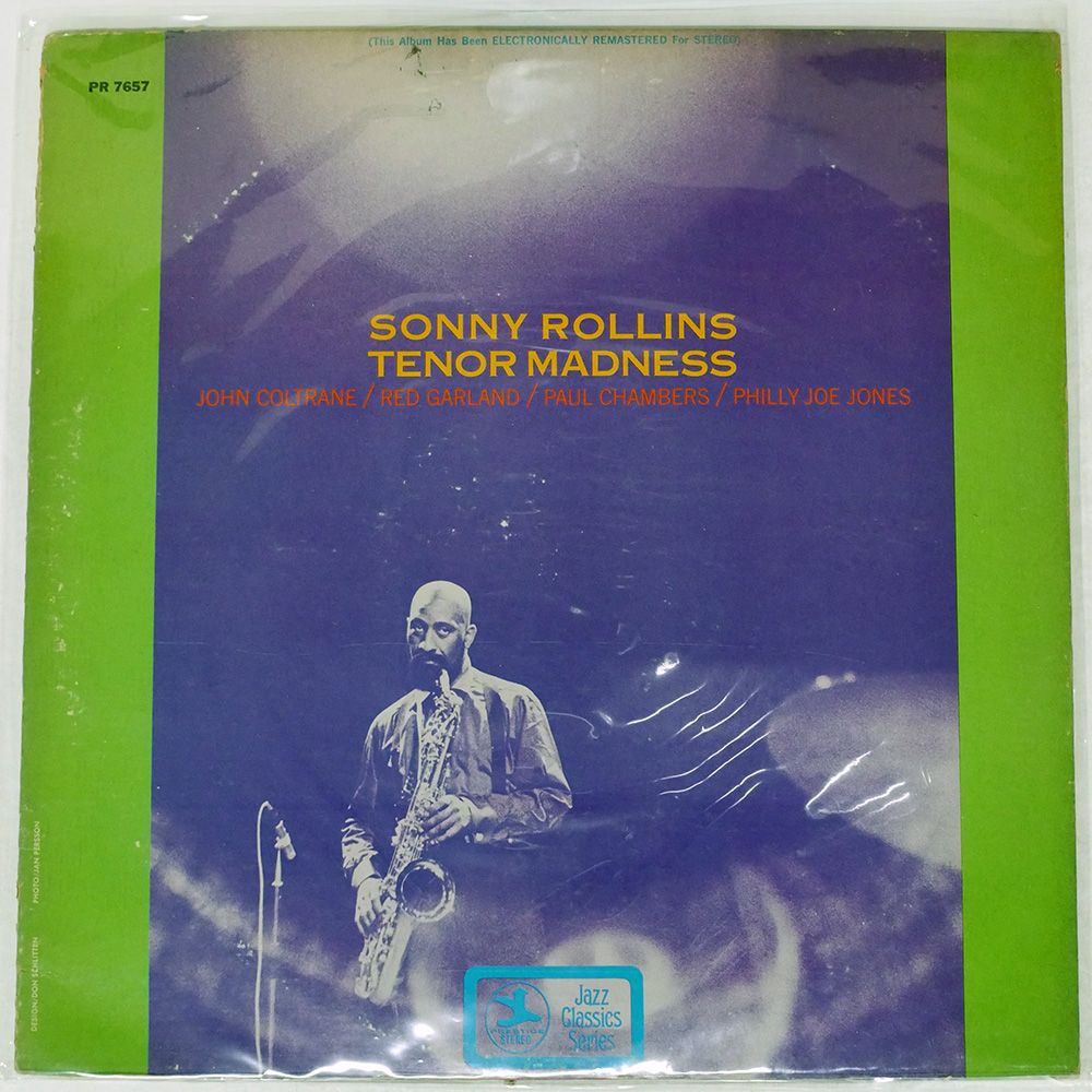 米 US盤 SONNY ROLLINS/TENOR MADNESS/PRESTIGE PR7657 LP