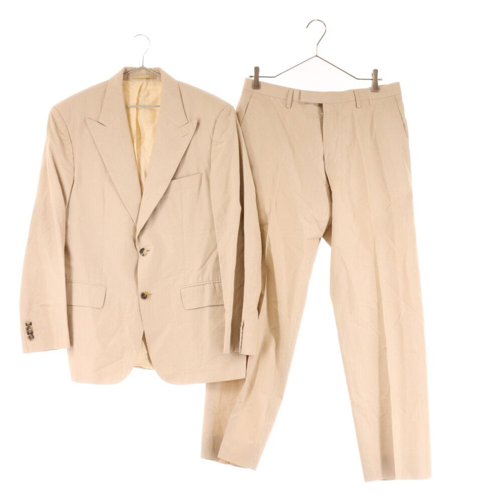 HUGO BOSS (ヒューゴボス) 2Bテーラードジャケット スラックスパンツ ベージュ セットアップスーツ