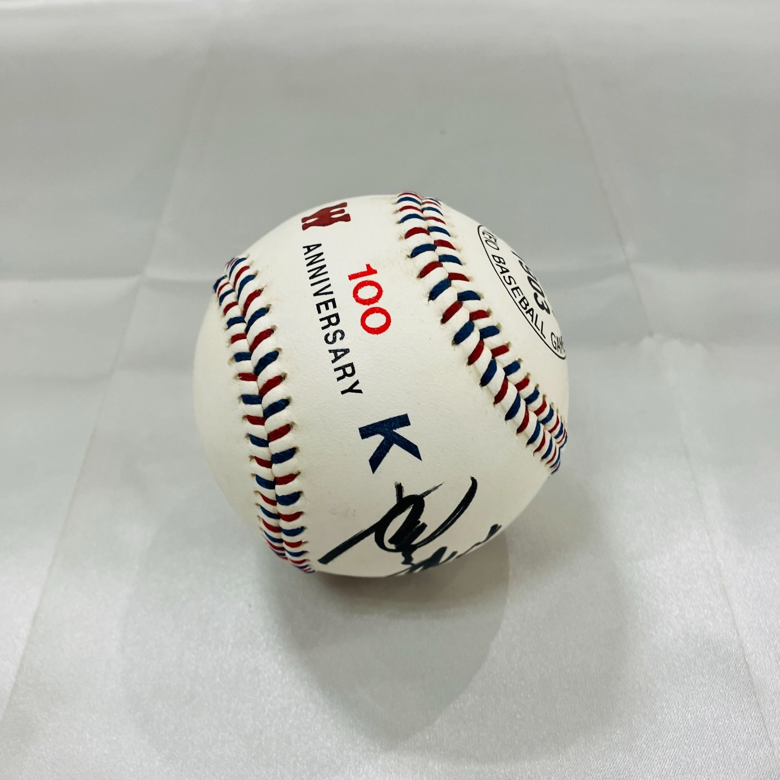 A【レア】高橋由伸 直筆サインボール 早慶戦 100周年 プロ野球