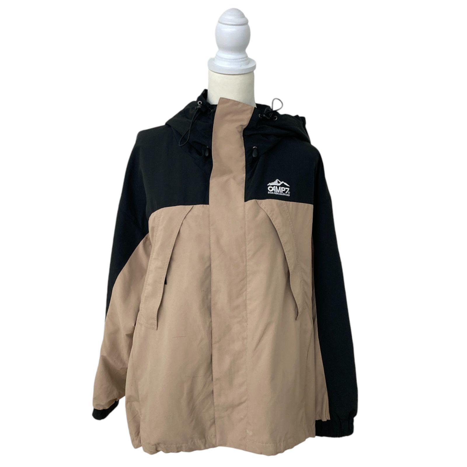 CAMP7 キャンプセブン 茶・黒 マウンテンパーカー L - メルカリ