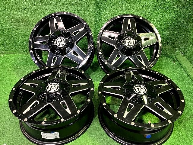 社外 RIVAIOFFROAD 16ｲﾝﾁ 6.5J 5穴 4本 112|114.3 38