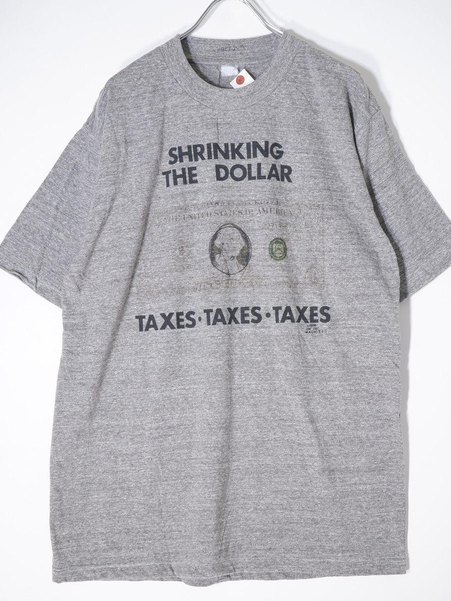 ジャクソンマティスJACKSON MATISSE 2021AW SHRINKING THE DOLLAR Tシャツ新品【L】【MTSA66627】