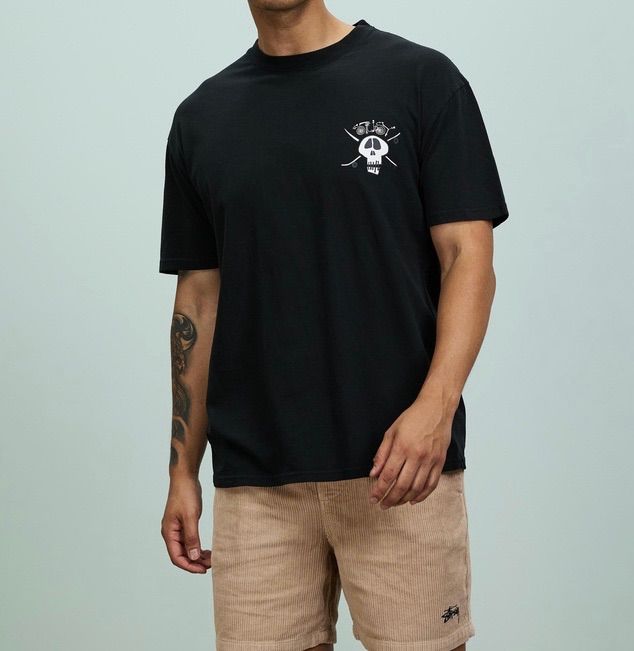 Stussy Surf Skate Skull Tee ステューシー Tシャツ - NEO HERO - メルカリ