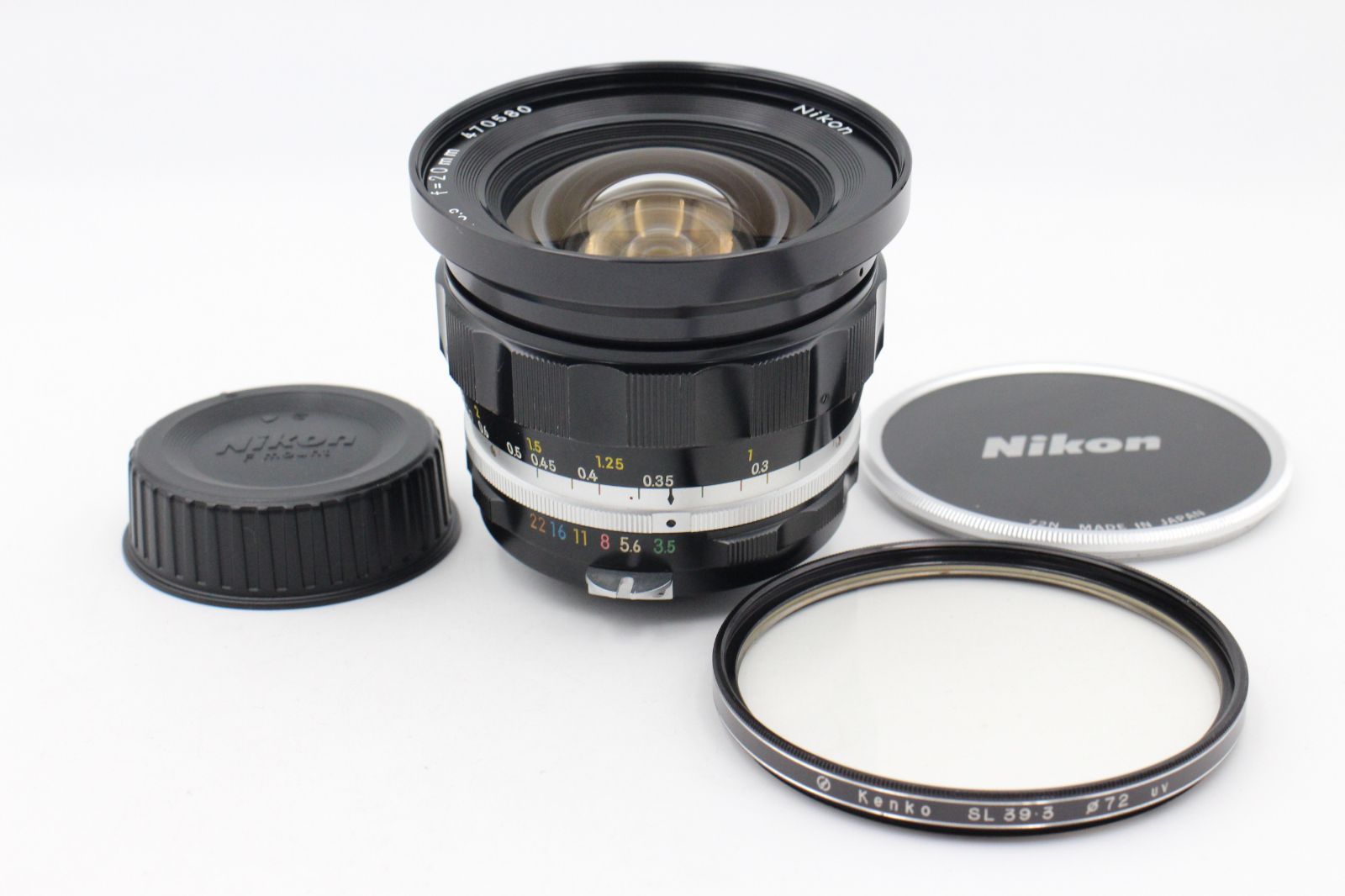 ☆極上品☆Nikon ニコン 非Ai NIKKOR-UD Auto 20mm F3.5☆#004