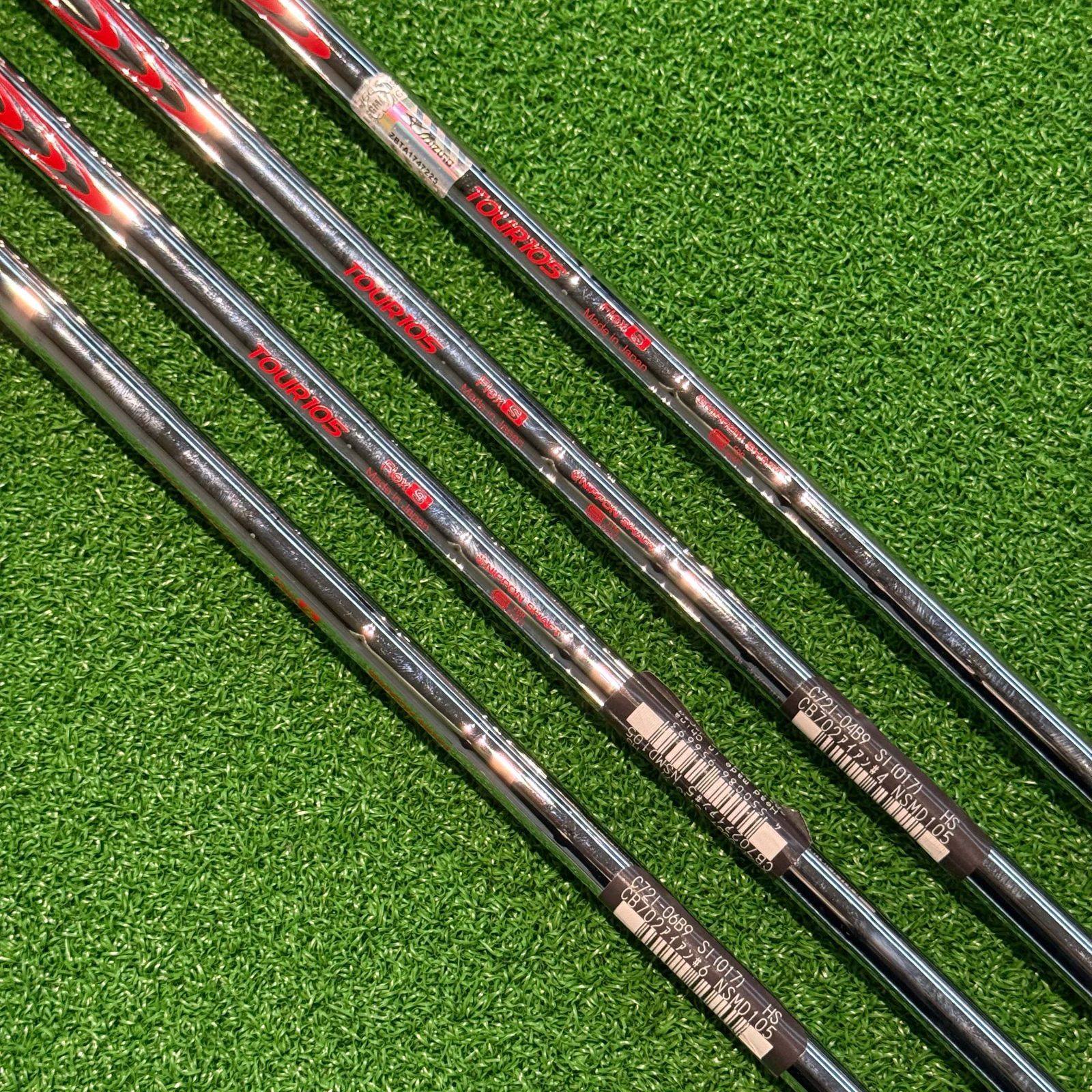 美品【日本シャフト N.S.PRO MODUS3 TOUR 105 S】シャフト4本セット 