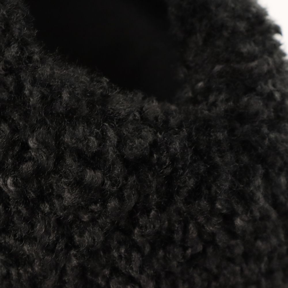 HYKE (ハイク) 23AW FAUX SHEARLING CROPPED VEST ファー