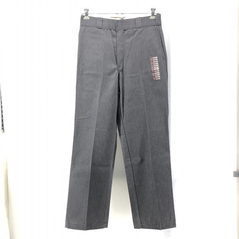 中古】Dickies 90s USA製 ワークパンツ グレー W32L32