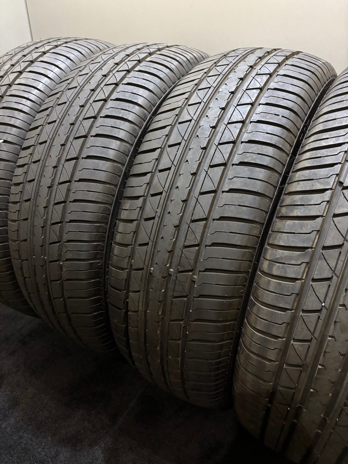 225|60R18 Warrior SR1 HP 22年製 夏タイヤ サマータイヤ 4本 ハリアー RAV4 NX 南6-J171