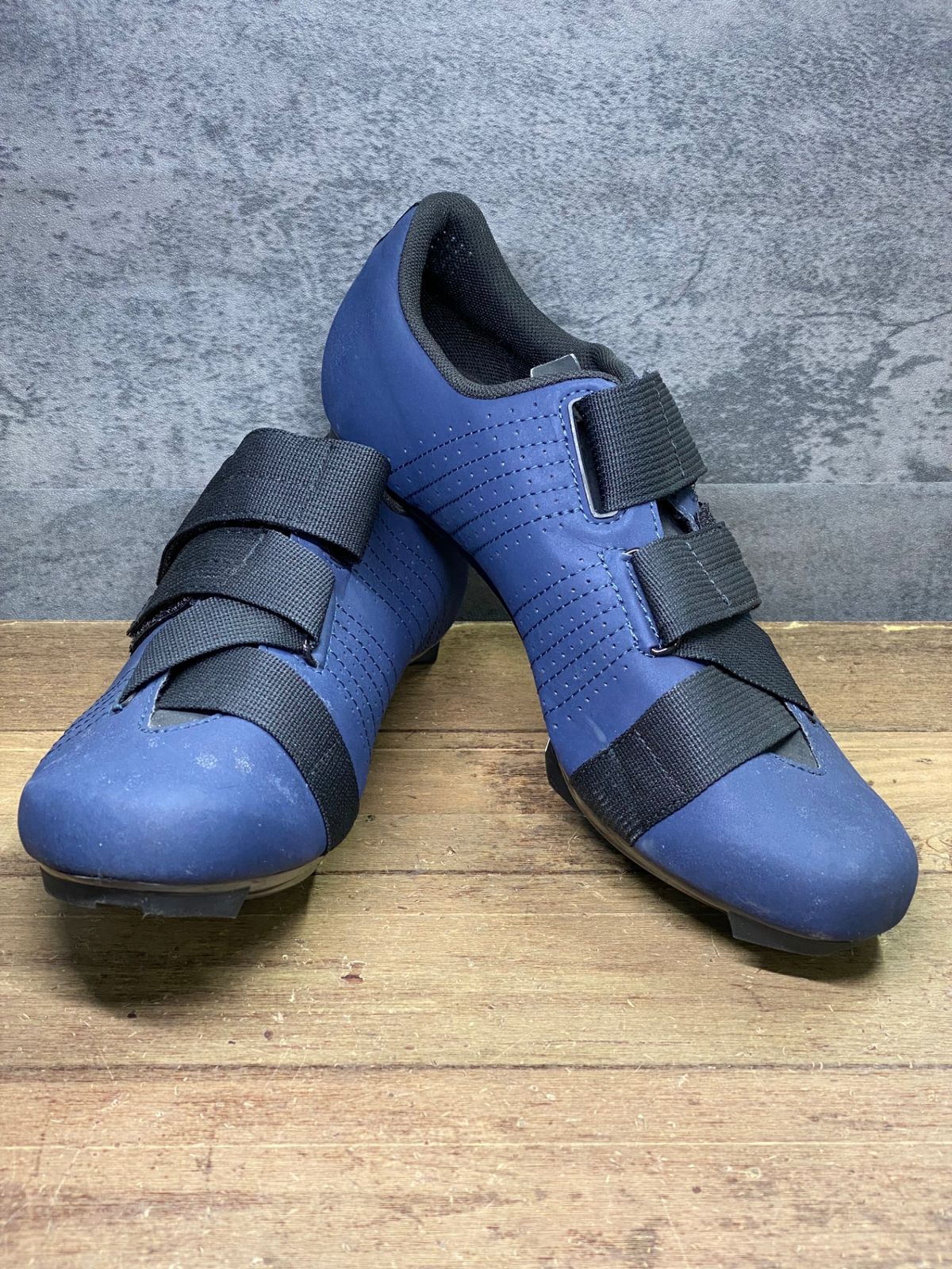 JJ115 フィジーク fizik テンポ TEMPO R5 POWERSTRAP shoes ビンディングシューズ 紺 EU43