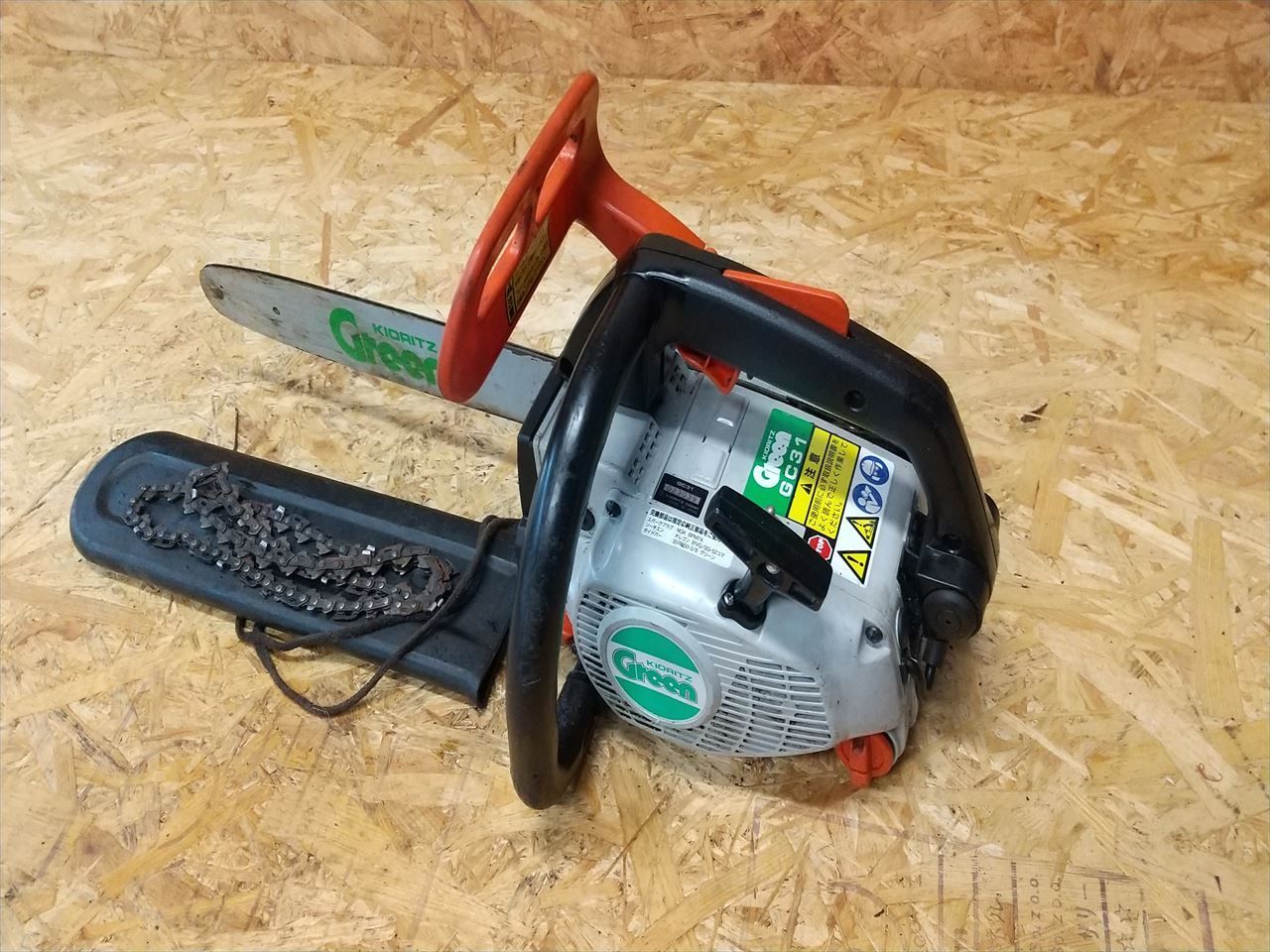 共立 チェーンソー トップハンドル GC31 ガイドバー35cm 実働品 