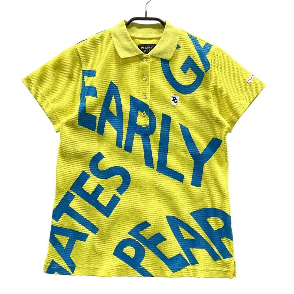 サイズ 1 PEARLY GATES パーリーゲイツ 半袖ポロシャツ イエロー系 240101536819 ゴルフウェア レディース ストスト