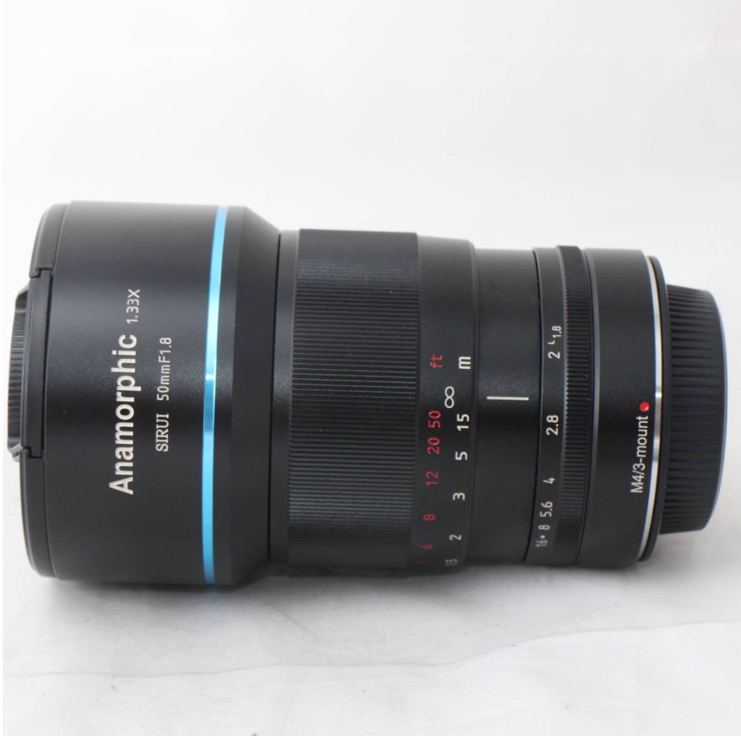 ☆新品級☆ シルイ SIRUI 50mm f1.8 1.33X アナモルフィックレンズ M4/3（マイクロフォーサーズ）マウント SR-MEK7M  #1819 - メルカリ