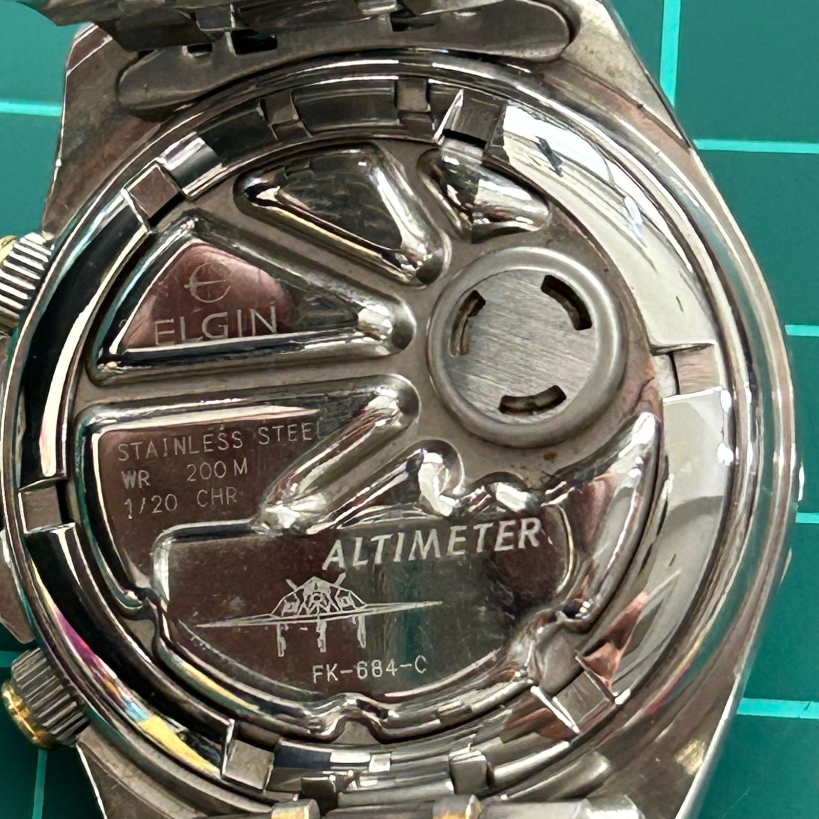 ELGIN/エルジン ALTIMETER、アルティメーター FK-684-C 3 ELGIN/エルジン ALTIMETER、アルティメーター FK-684-C 3 - メルカリ