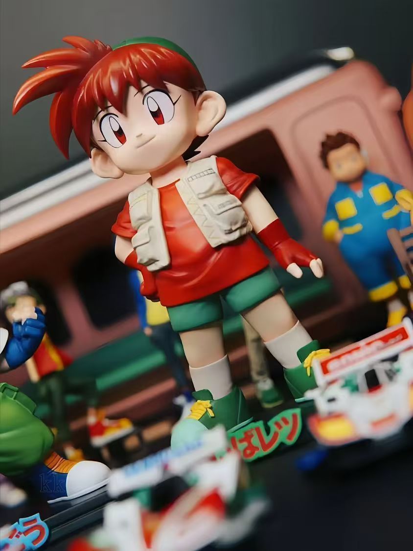 ミニ四駆 爆走兄弟 レッツ&ゴー? フィギュア ガレージキット