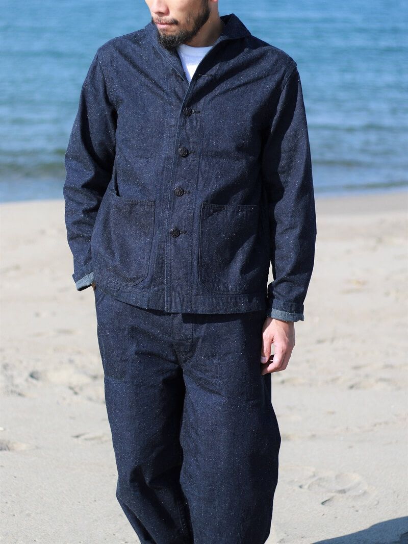 TCBジーンズ SEAMENS JAMPERS デニムジャケット 40 TCBジーンズ SEAMENS JAMPERS デニムジャケット 40