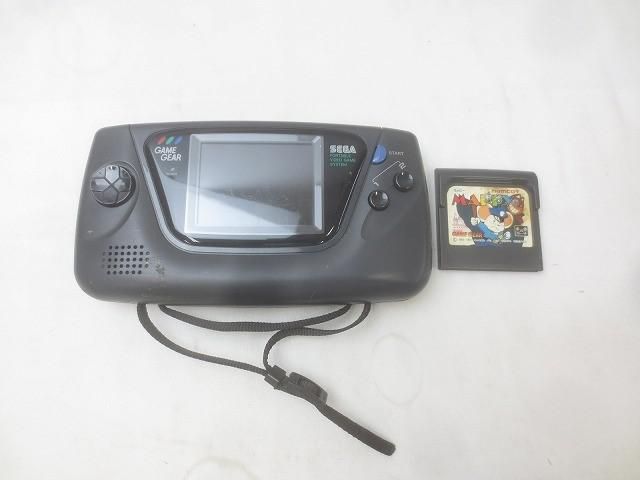 ゲーム セガ ジャンク品 ゲームギア 本体 HGG-3210 マッピー ソフト付き