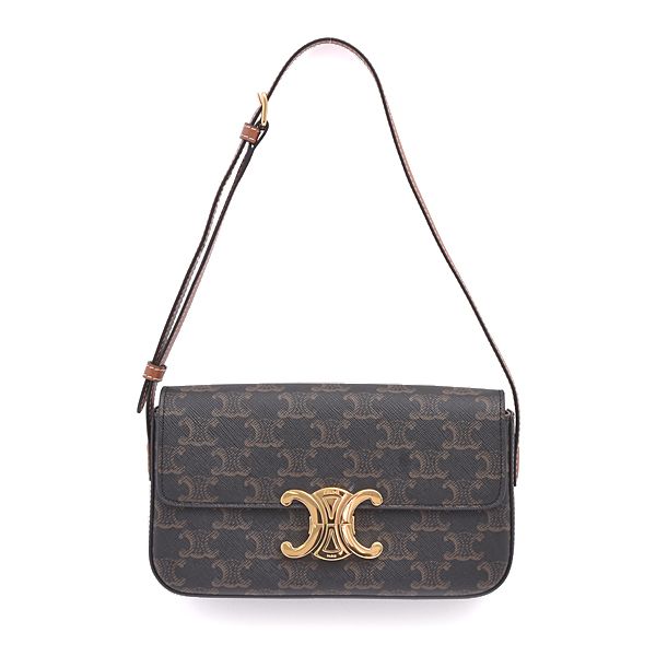 セリーヌ レディース バッグ ショルダーバッグ クロード ミニショルダーバッグ トリオンフ ブラウン 194142CUZ CELINE