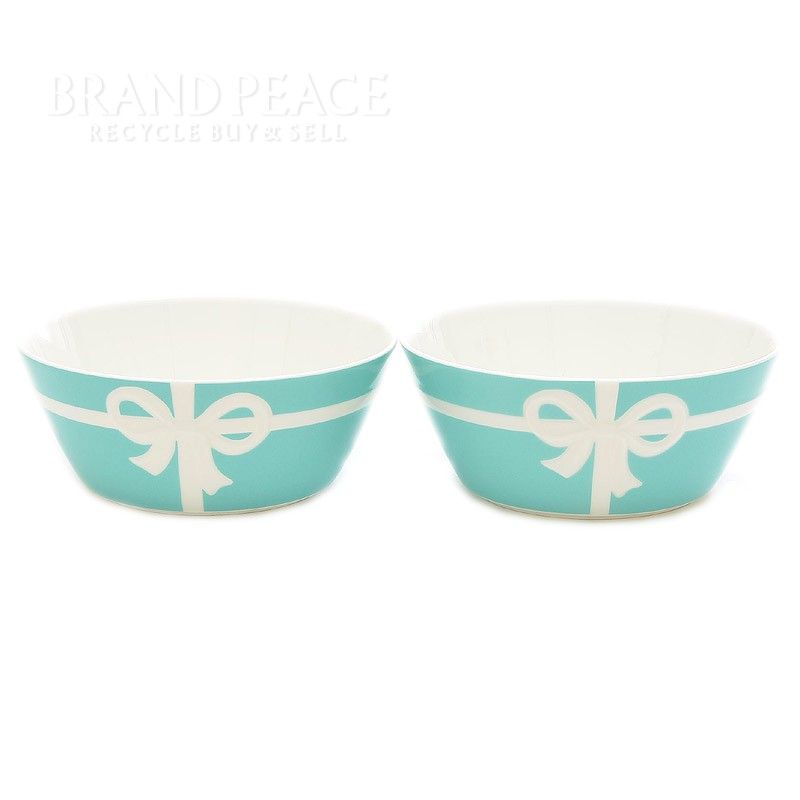 Tiffany &amp; Co. - ティファニー　ブルー ボックス ボウル(ペア) 新品 TIFFANY＆Co ティファニー ブルー ボックス ボウル ペア
