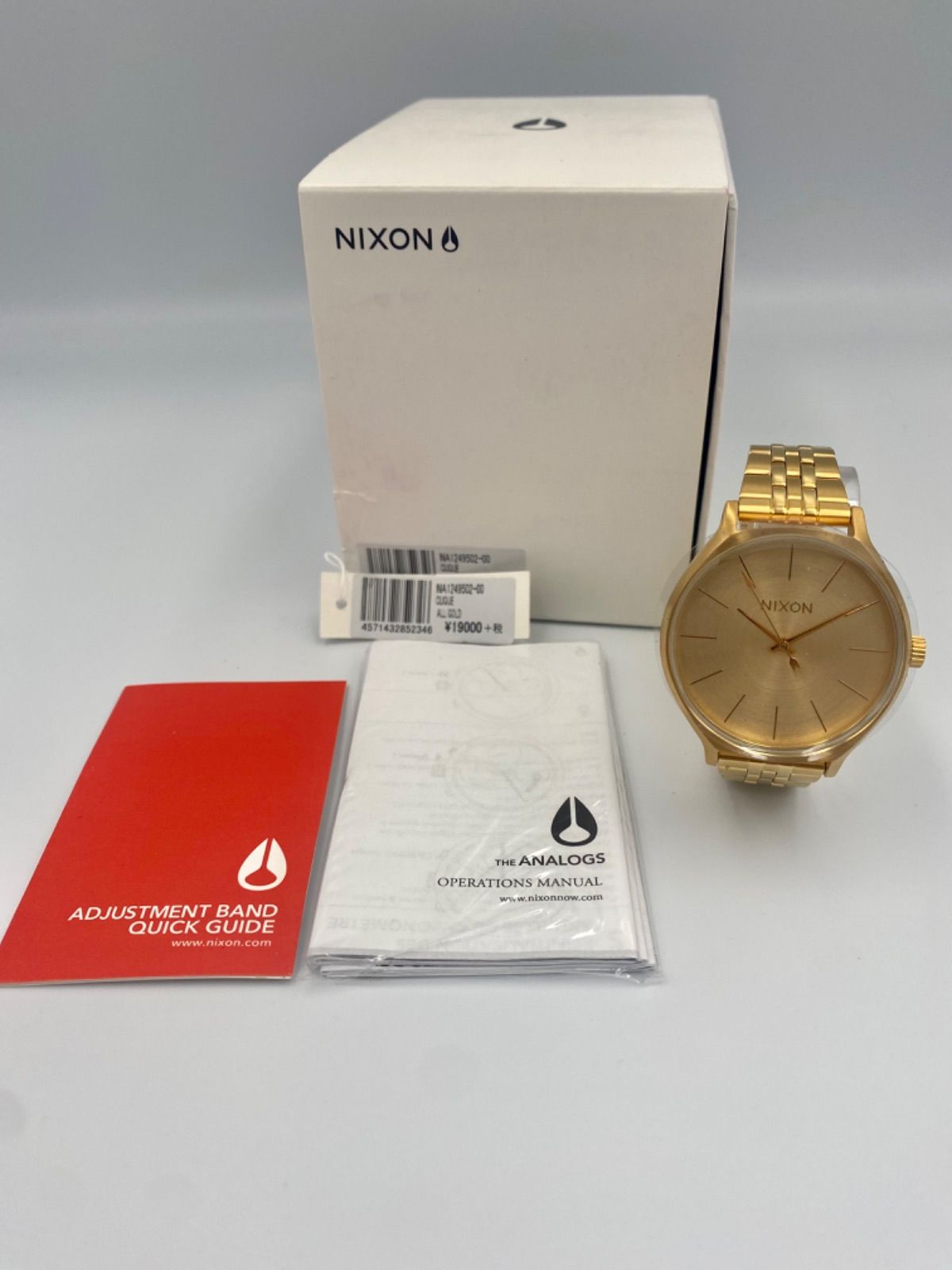 未使用品・新品】NIXON ニクソン 腕時計 -ゴールド レディース 