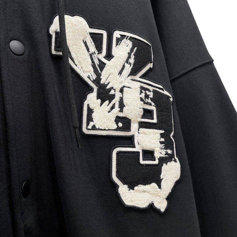 Y-3 23AW GFX FT HOODIE レタードボタンアップスウェット