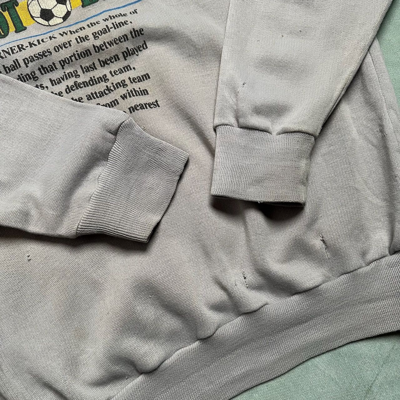 80〜90s Nike グレー スウェットXL ボロ雰囲気系USA製ヴィンテージ 最終売り尽くし】古着 90s USA製 NIKE スウォッシュ 刺しゅう