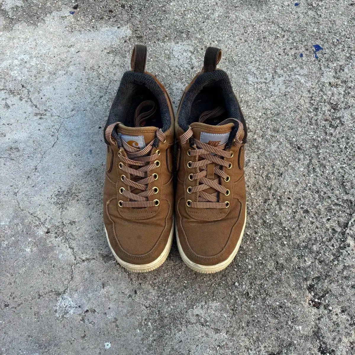 ナイカ x Carhartt(カーハート) WIP エアフォース 1 ロー 245