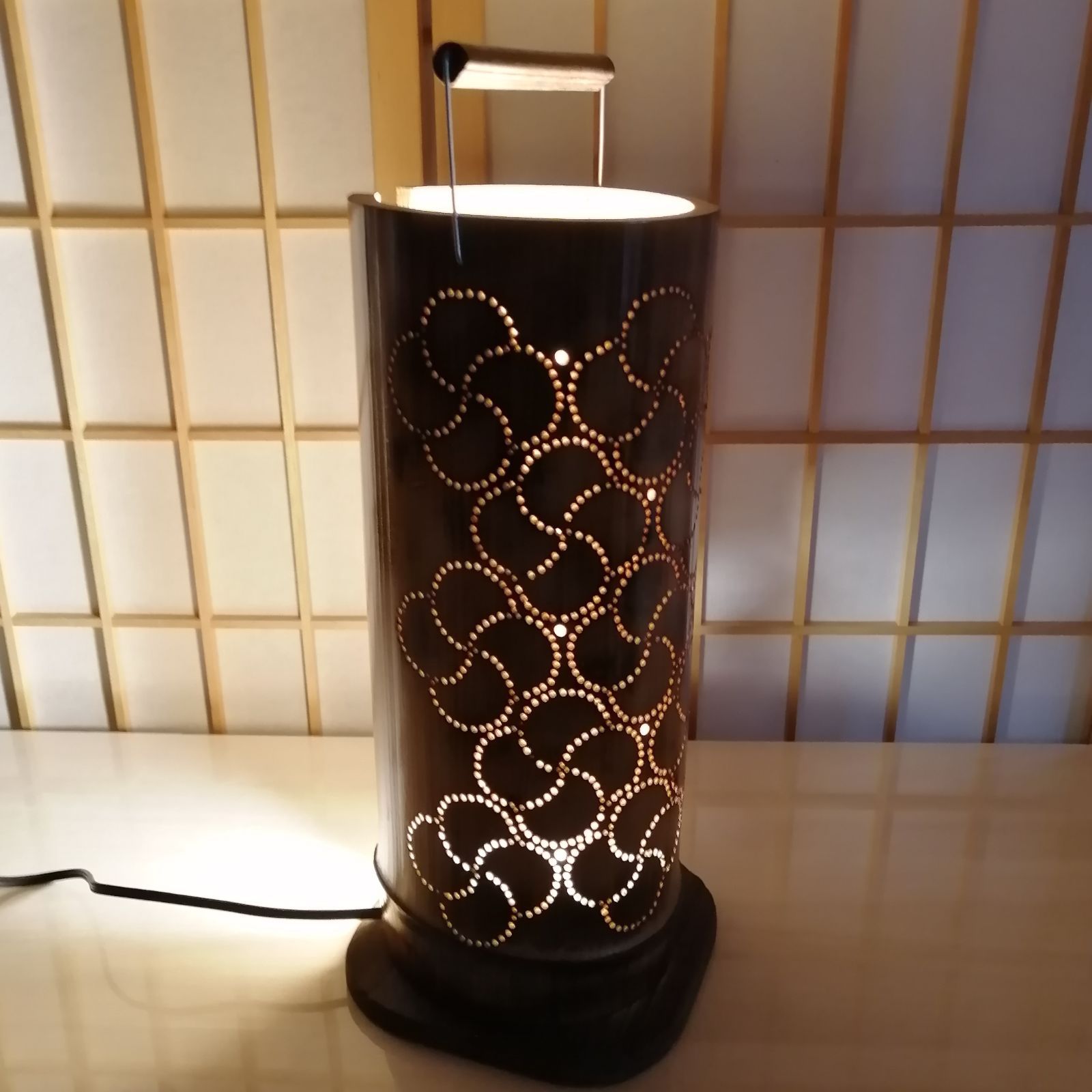 癒し灯火　竹行灯　No23218 癒し灯火 竹行灯 No23218 - メルカリ