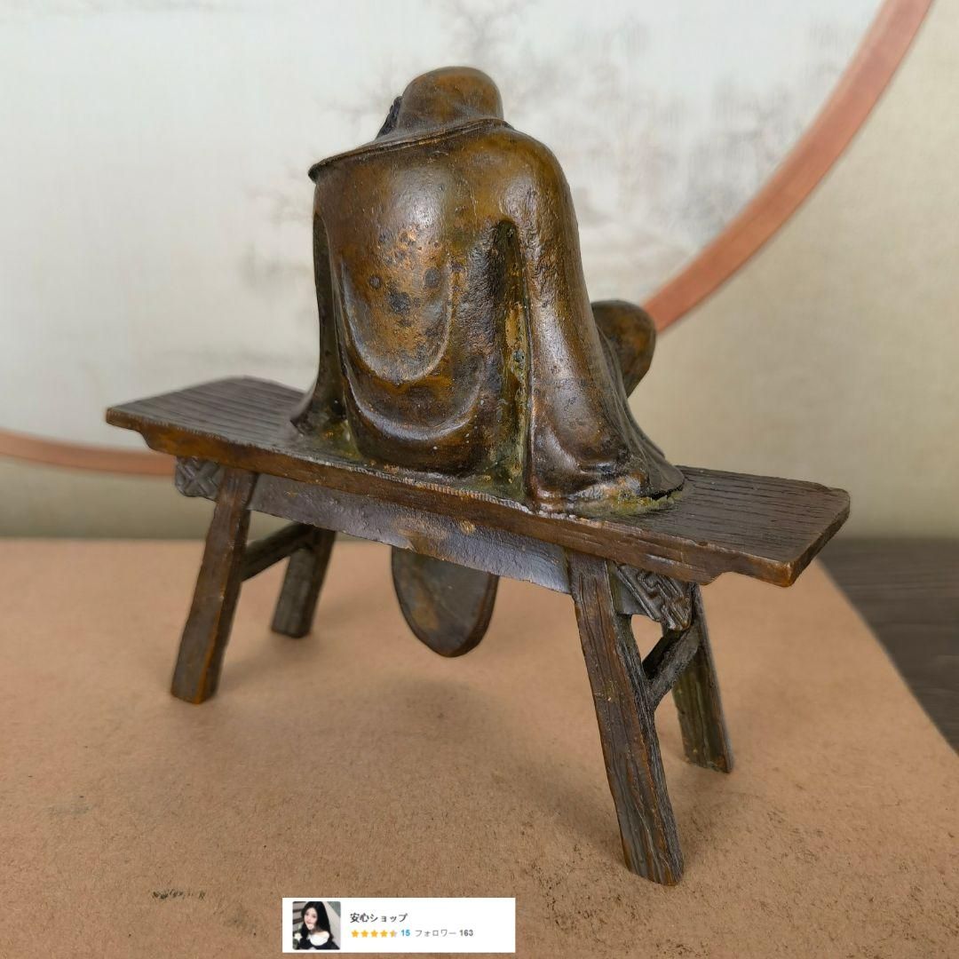 仏教美術品 五子弥勒仏 大腹笑仏 応接間 仏堂 卓上 置物 銅製品 工芸品 仏教美術品 五子弥勒仏 大腹笑仏 応接間 仏堂 卓上 置物 銅製品